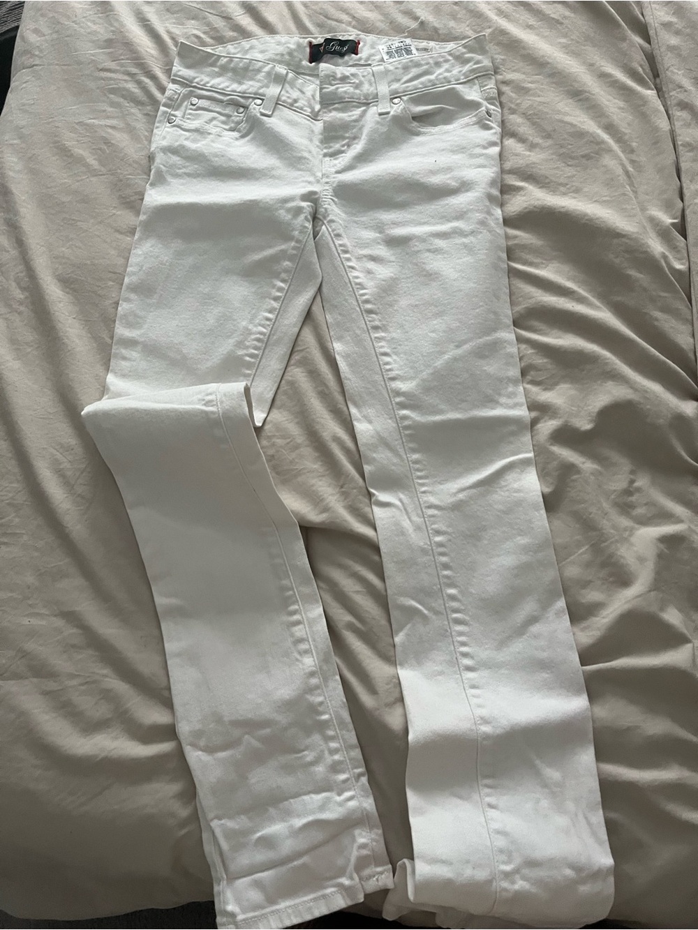 Guess White Stretch Women's Jeans
